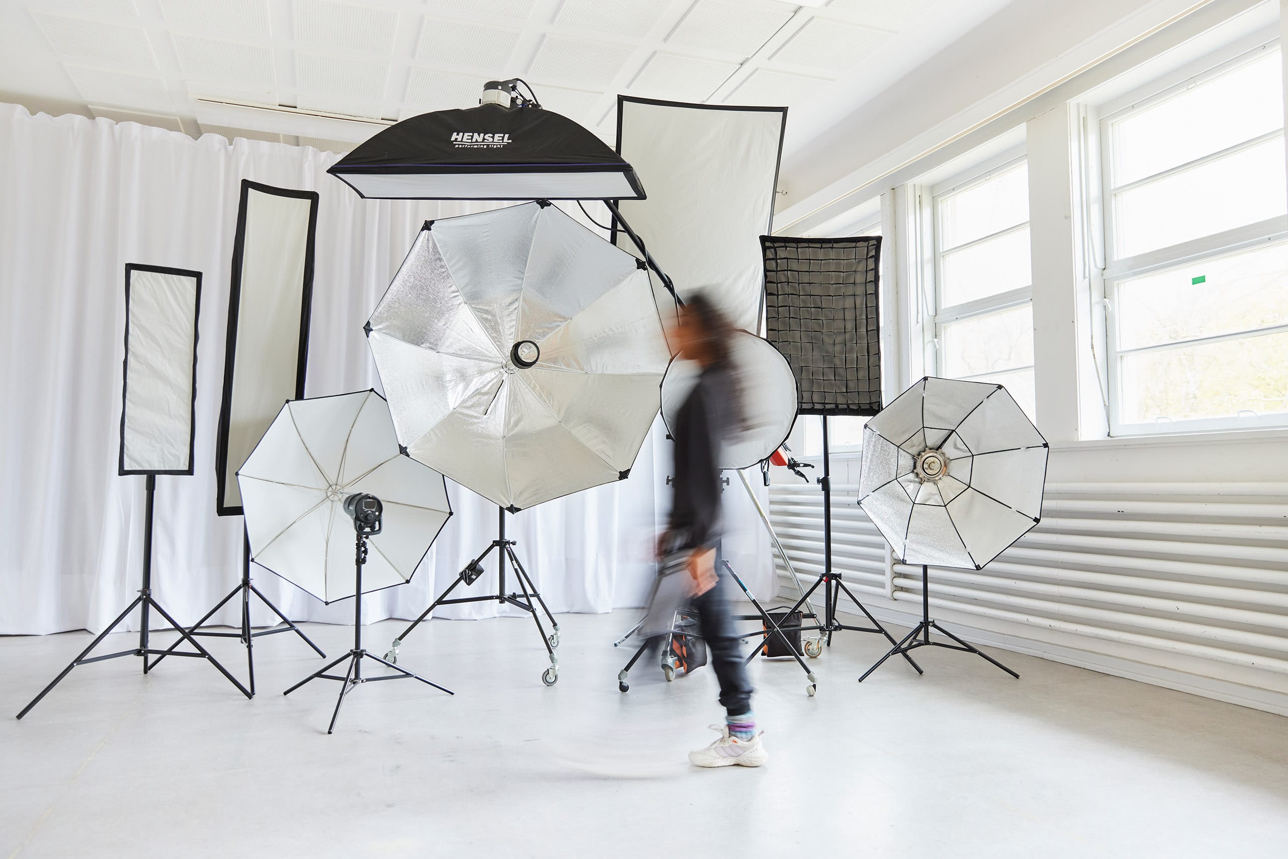 Foto der Lichttechnik im Klub Studio